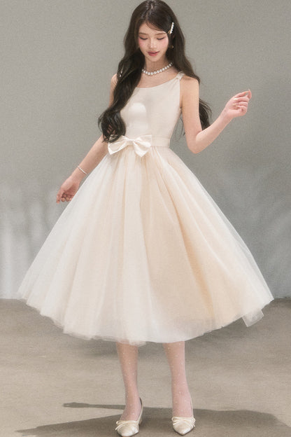 Mondlicht-Netzstoff-Ballettkleid