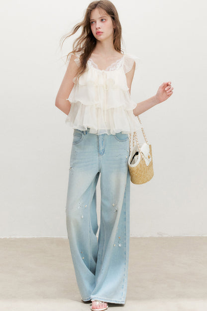Ruffle Off-Shoulder Top