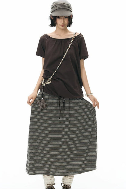 Hand-Woven Plaid Button Phone Chain