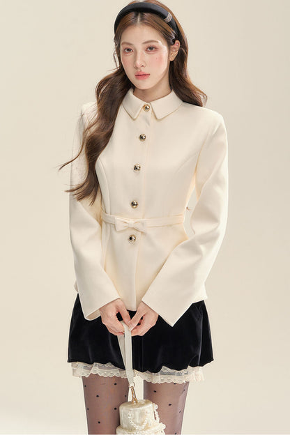 White Chocolate Long Sleeve Jacket