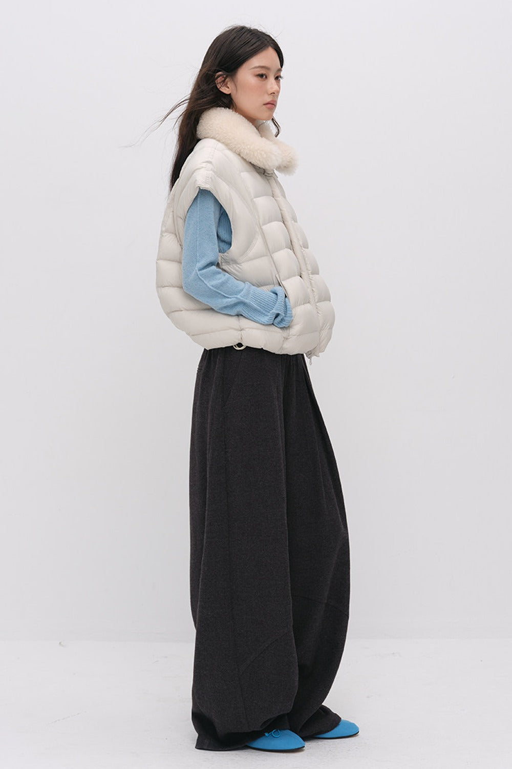 Merino Wool Knit Cardigan