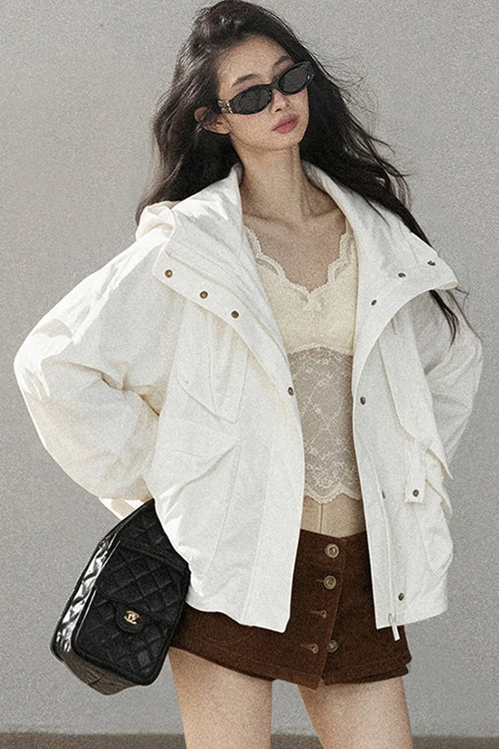 Forest Of Oaks Layered-Look Skirt