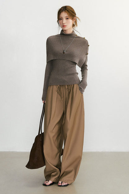 Elegant Knit Sweater Set