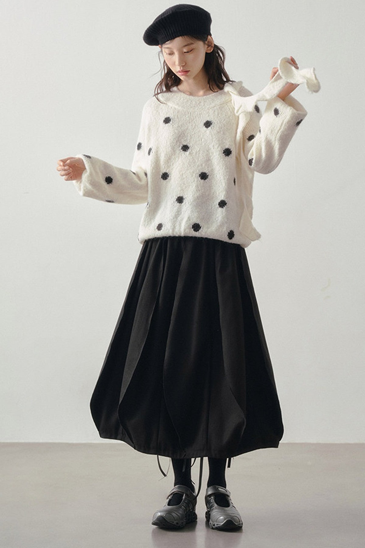 3D Multi-Panel Pumpkin Skirt