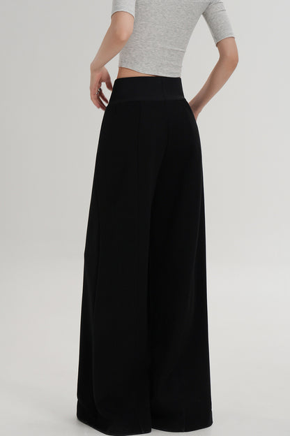 Pantaloni svasati eleganti a vita alta