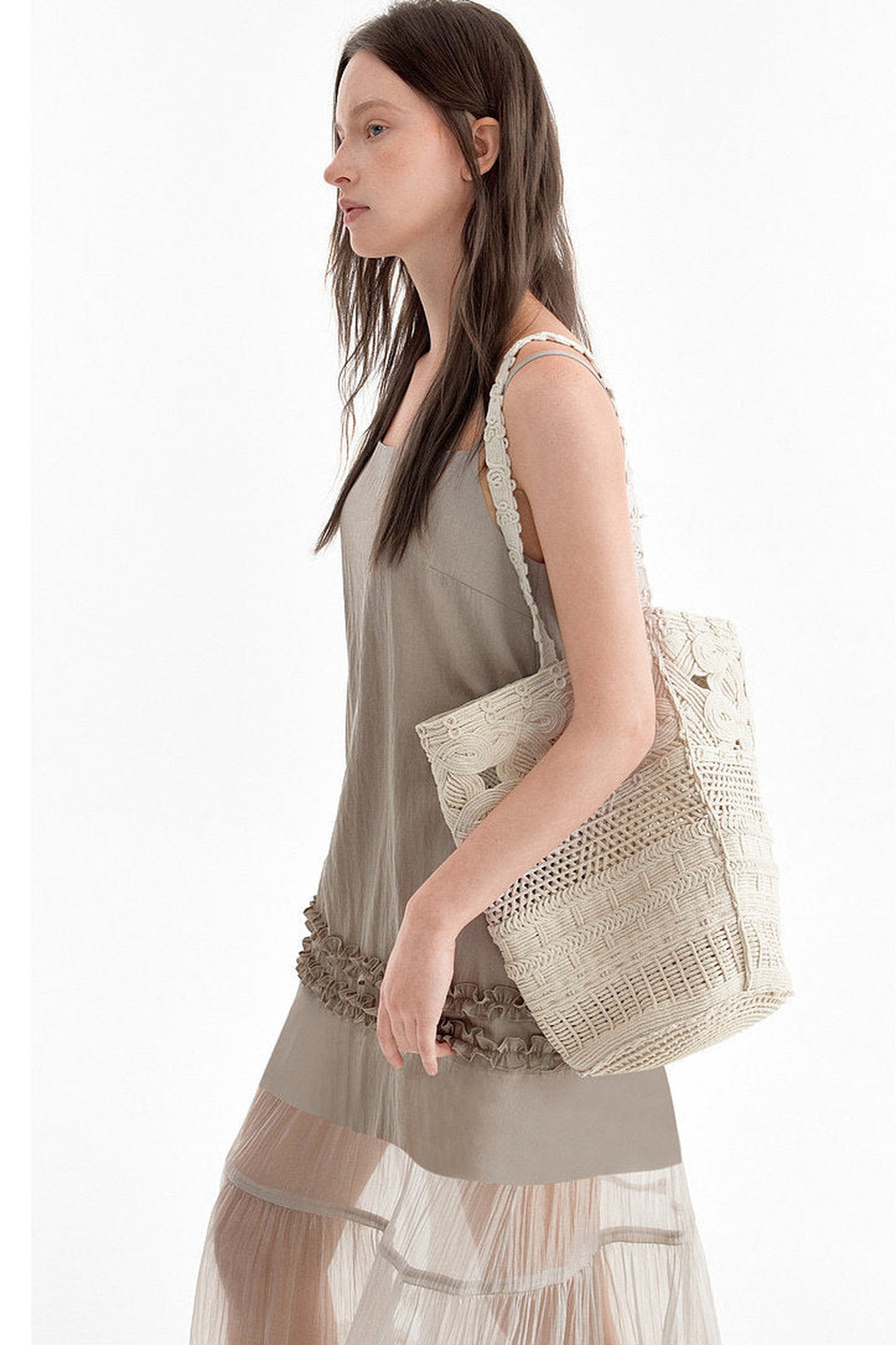 Romantic Ruffled Strap Dress