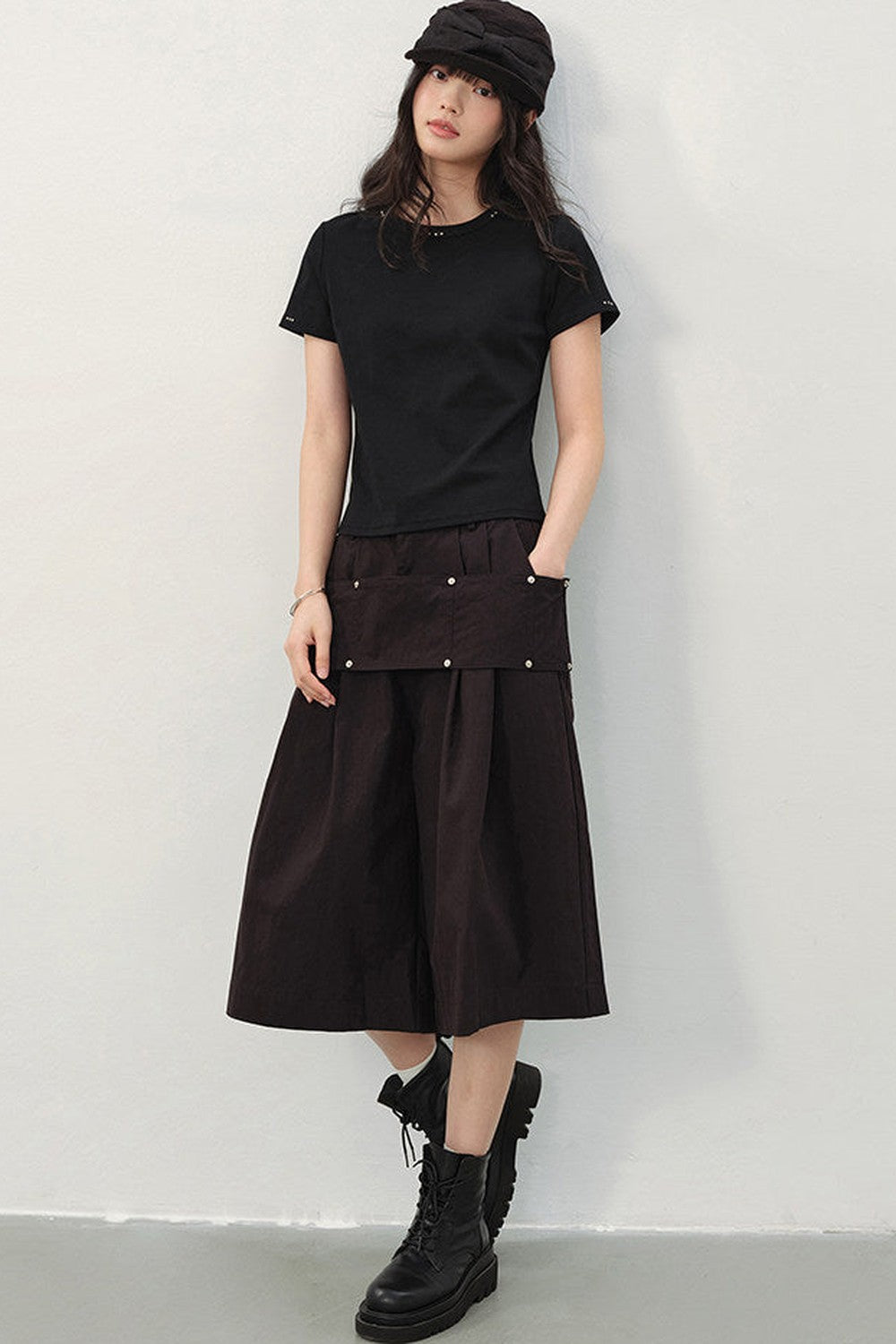 Black Rivet T-Shirt