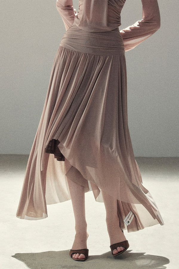 Autumn Two-Piece Top and Skirt Set-Up