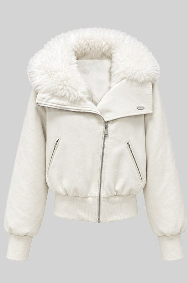 White Duck Down Jacket and Pants Set-Up
