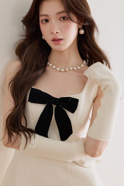 Wool Blend Knitted Arm Sleeves