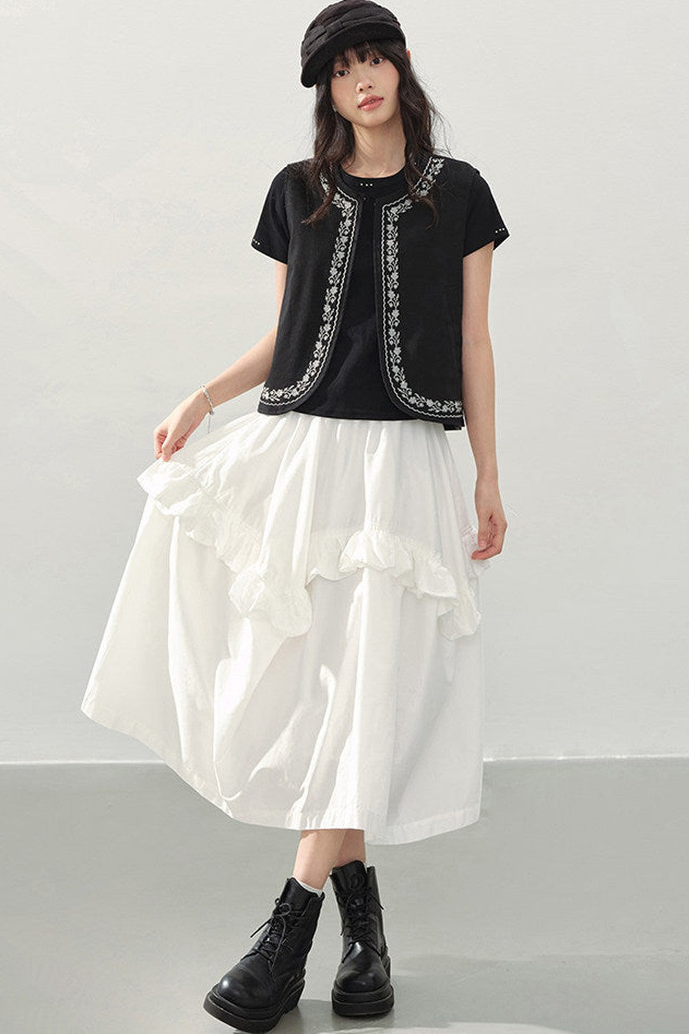 Black Rivet T-Shirt