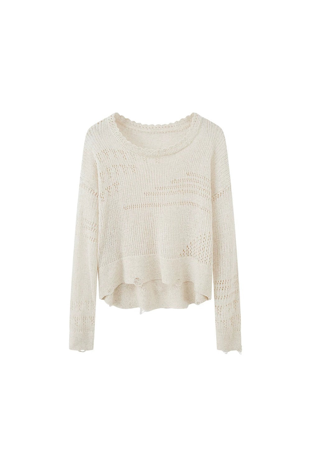 Asymmetrical Knit Off-Shoulder Top Set