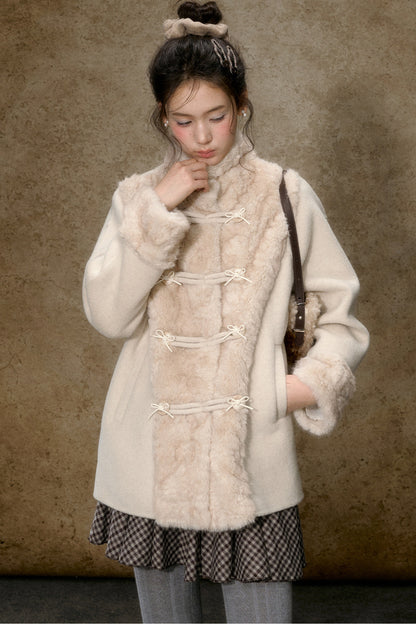 Mid-Length Double-Sided Woolen Jacket