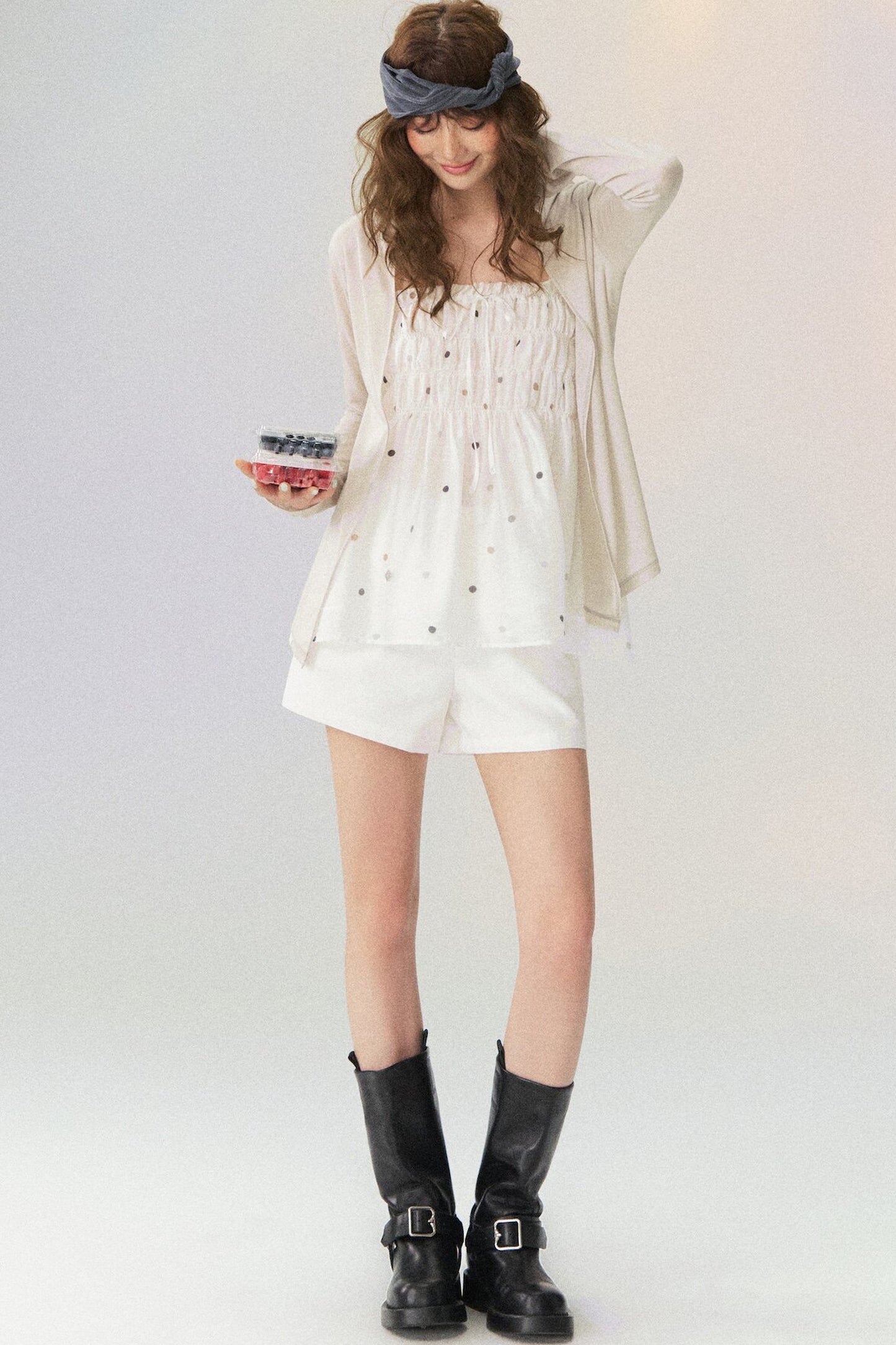 Cool Buttonless Long Sleeve Cardigan
