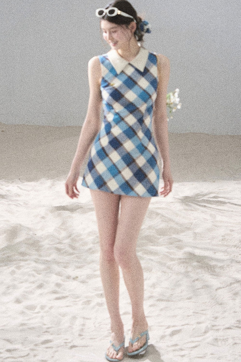 French Quilted Polo Bodycon Dress