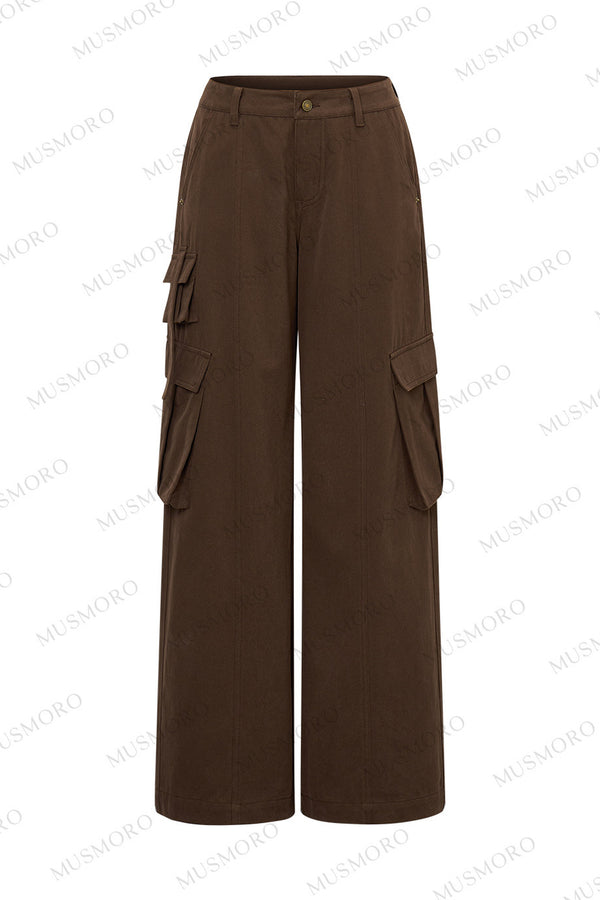 Vintage Ribbon Cargo Pants
