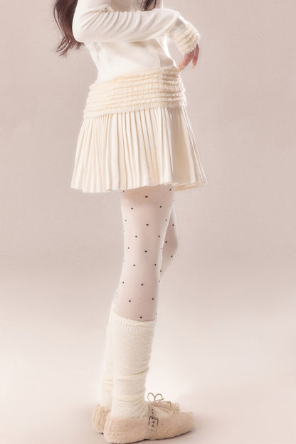 High-Waisted A-Line Skirt