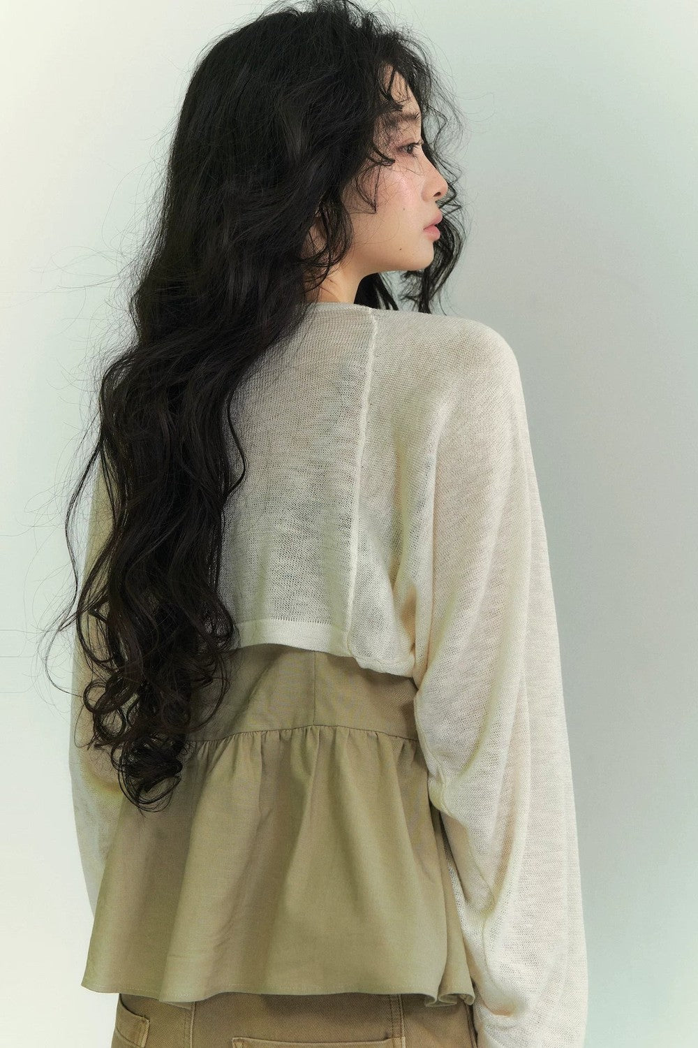 Batwing Bamboo Cardigan Set-Up