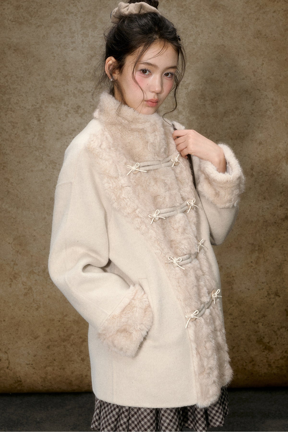 Mid-Length Double-Sided Woolen Jacket