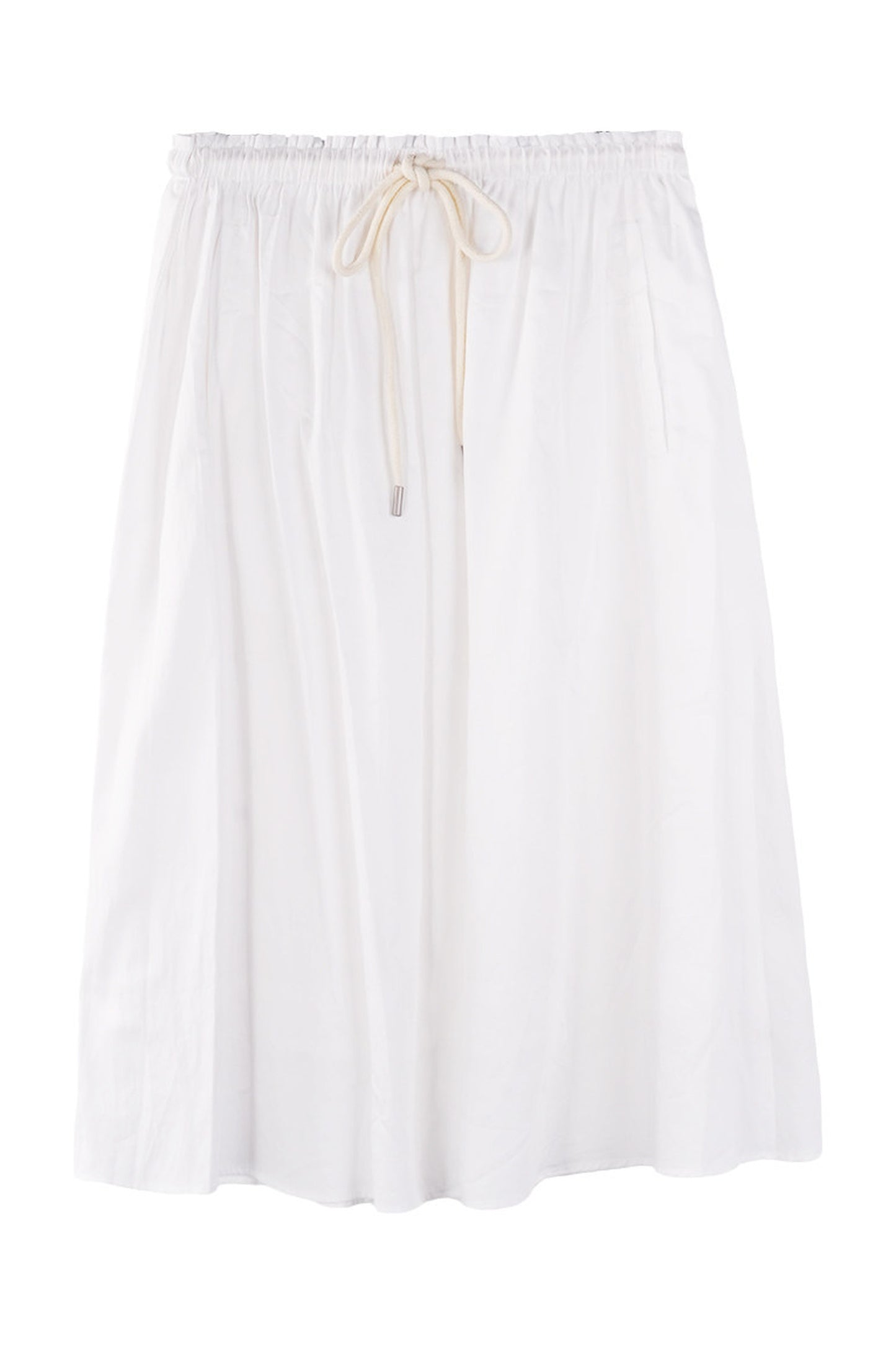 Pleated Shirt and Skirt Set
