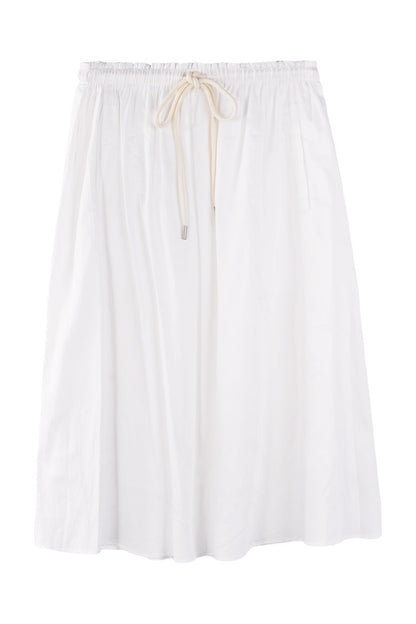 Pleated Shirt and Skirt Set