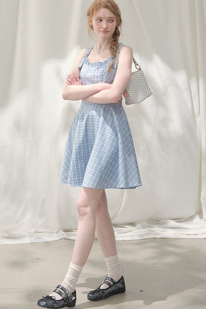 Summer Melody Plaid Dress