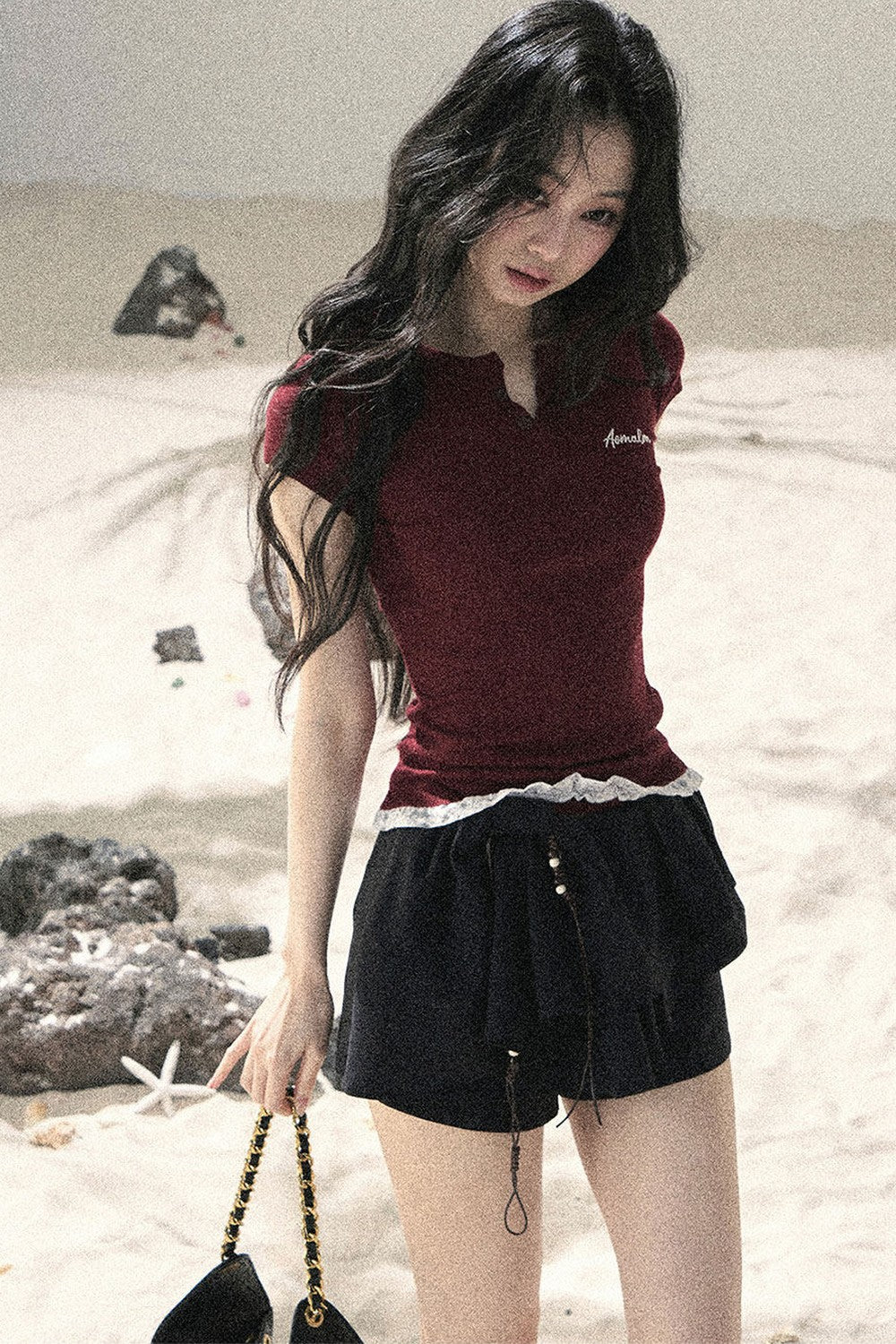 American Lace Two-Piece Top