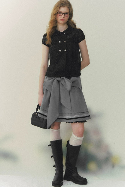 Ivory Doll Collar Blouse