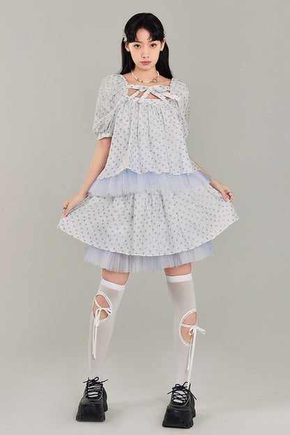 Floral Top and Skirt Set-Up