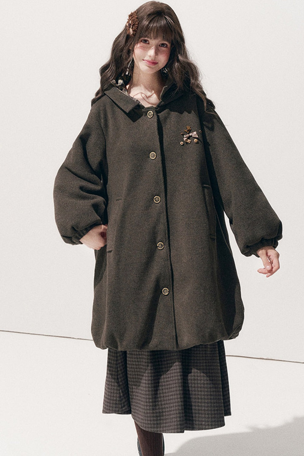 Brown Woolen Coat