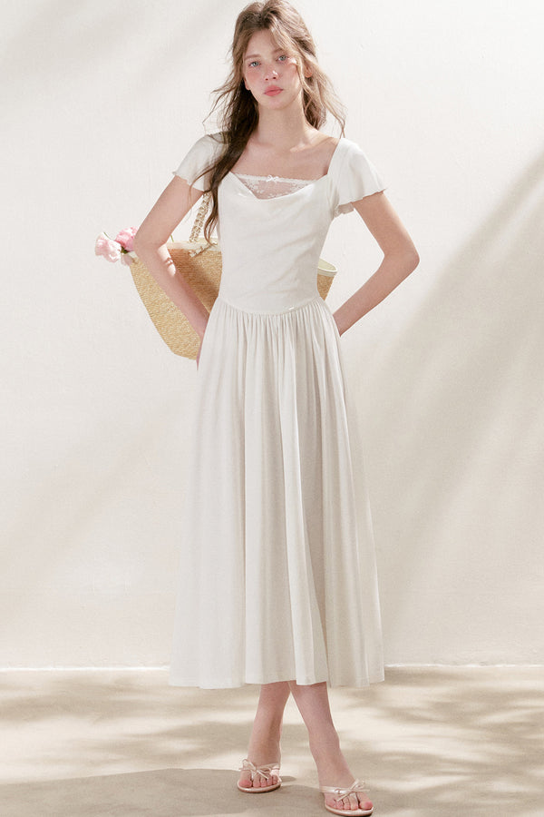 Lace Knit Vacation Dress