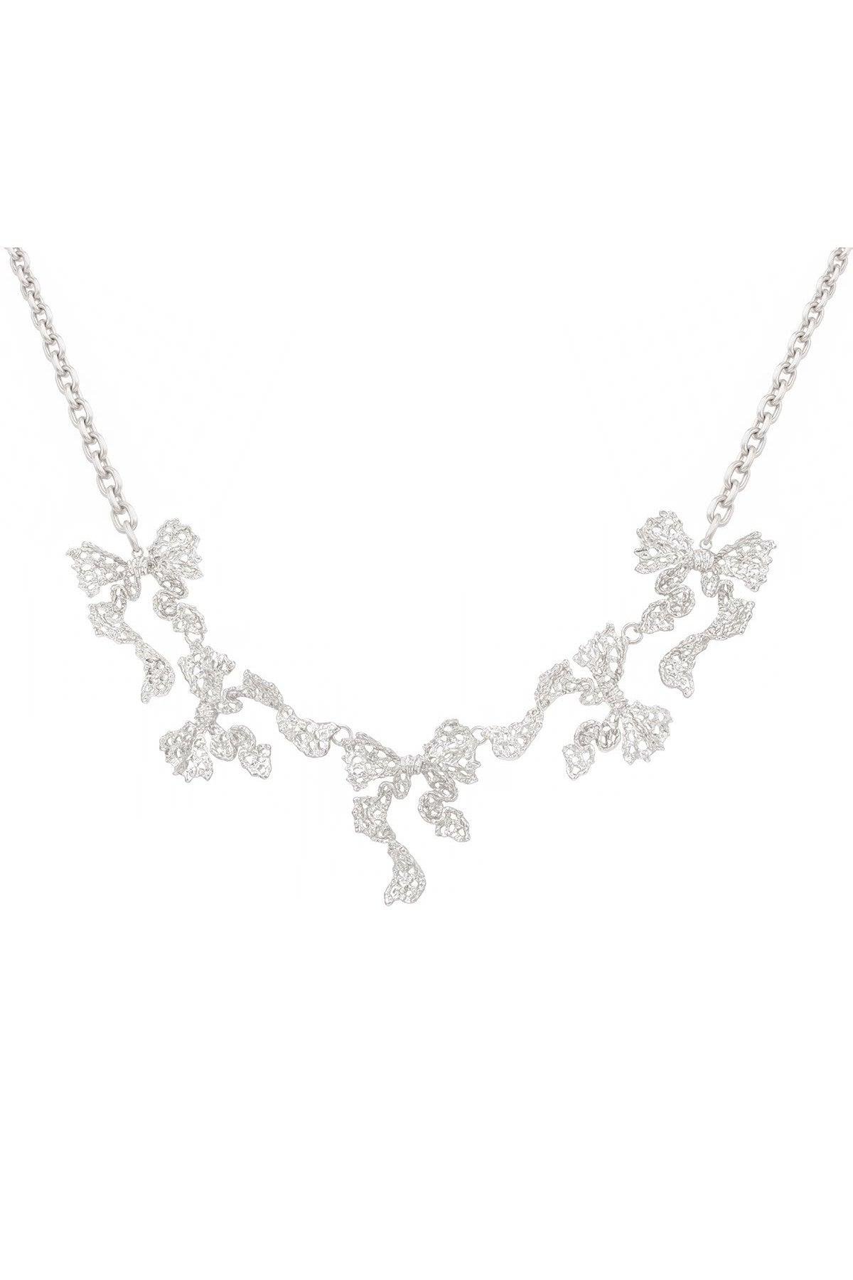 Lace Hollow Bowknot Clavicle Chain