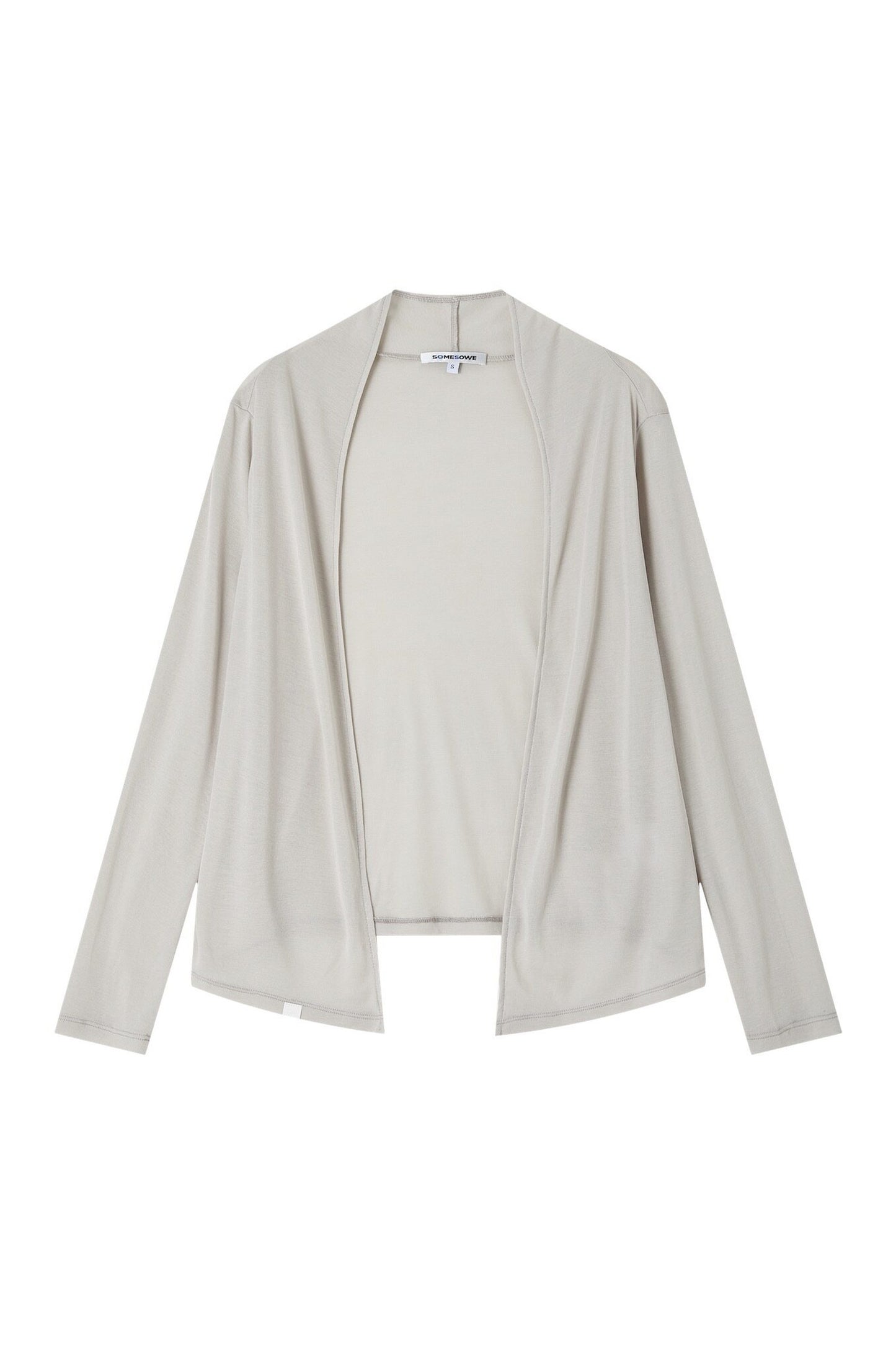 Cool Buttonless Long Sleeve Cardigan