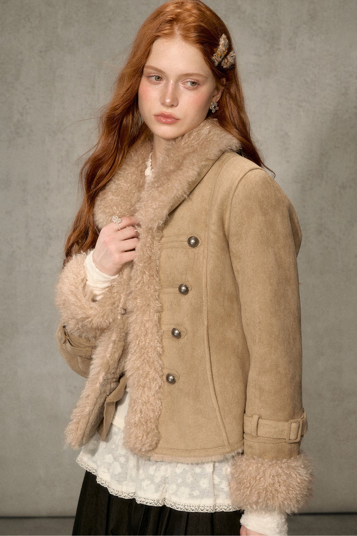Fur Collar Jacket