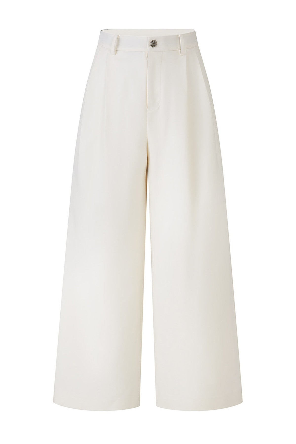Low-Waisted Wide-Leg Trousers