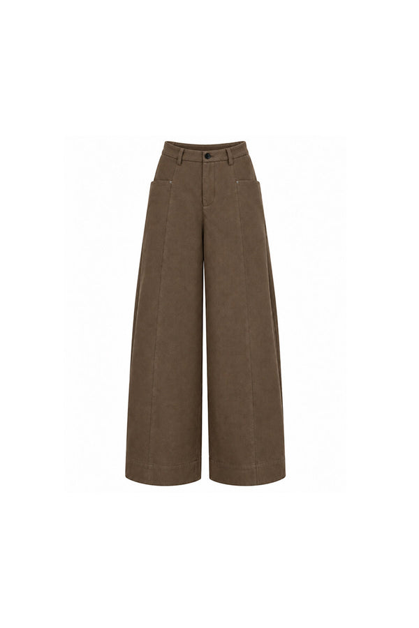 Stand Collar Knit Jacket and Pants Set-Up