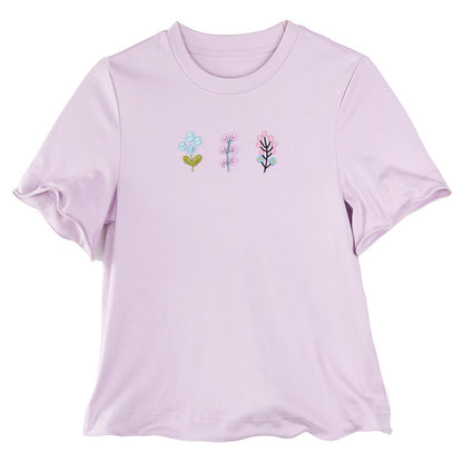 Pink Embroidery T-Shirt