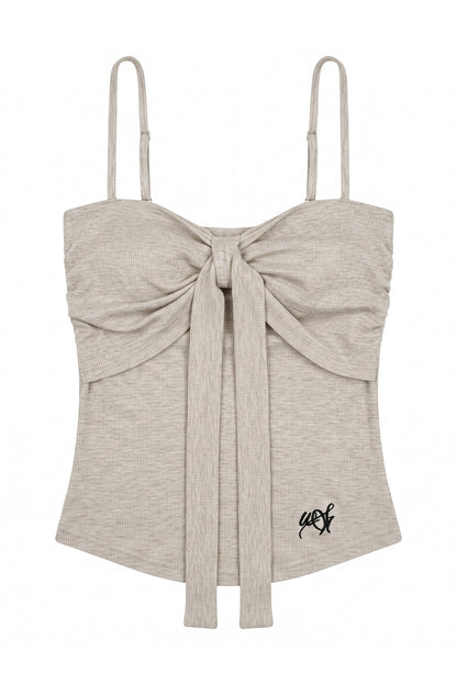 Ensemble 3 pièces en maille irrégulière avec cardigan et jupe