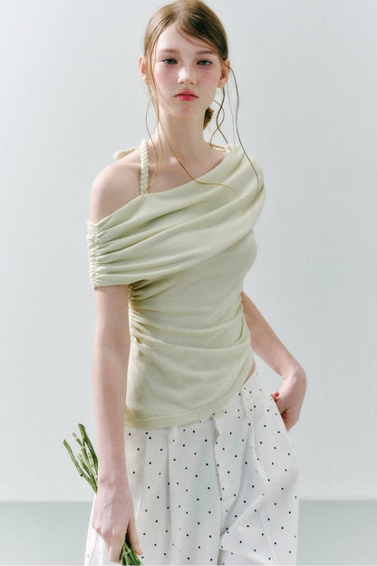 Off-Shoulder Tie Top