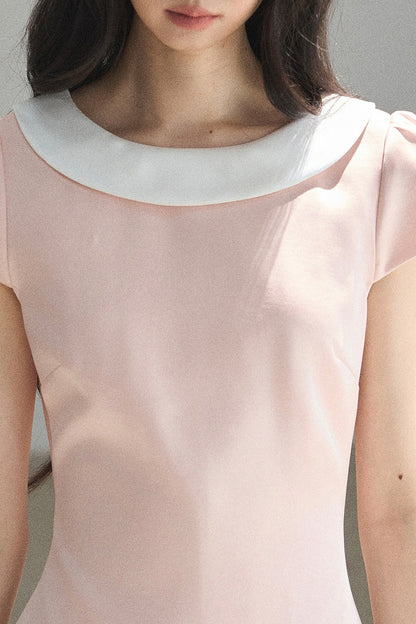 First Blooming Satin Dress