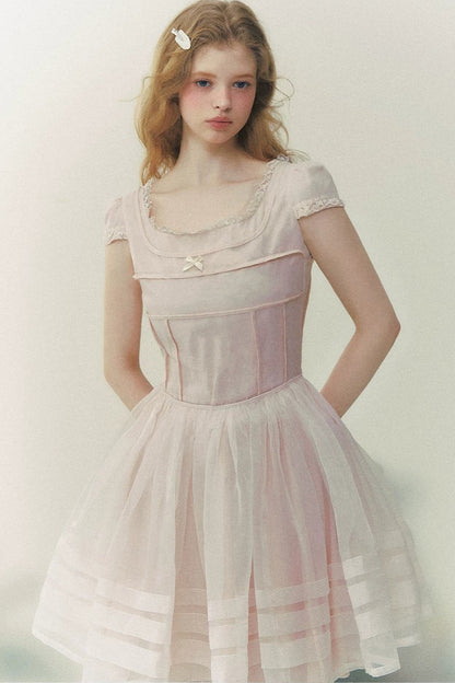 Ballet Dreamland Puff Sleeve Dress