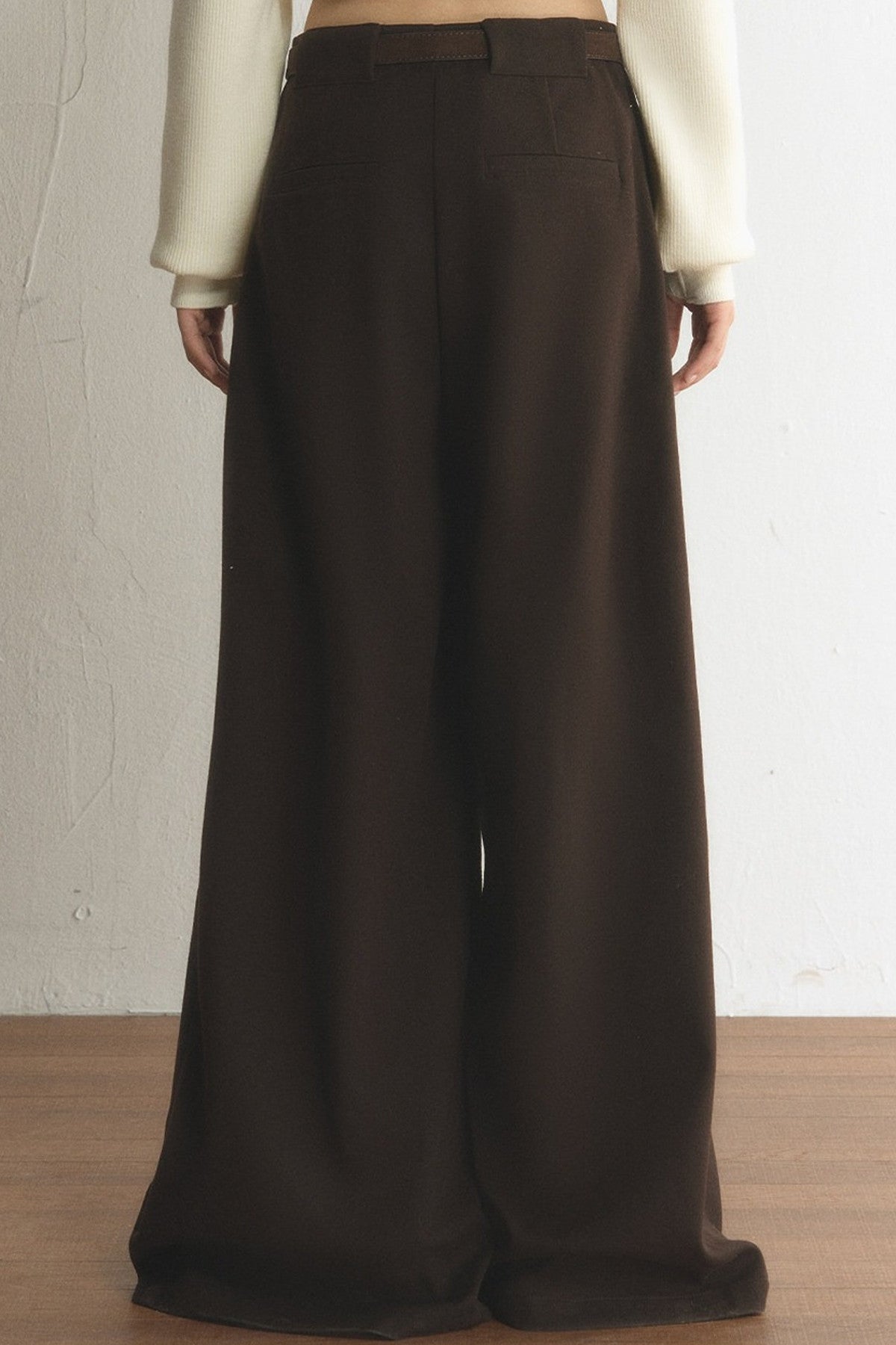 High-Waisted Wide-Leg Pants