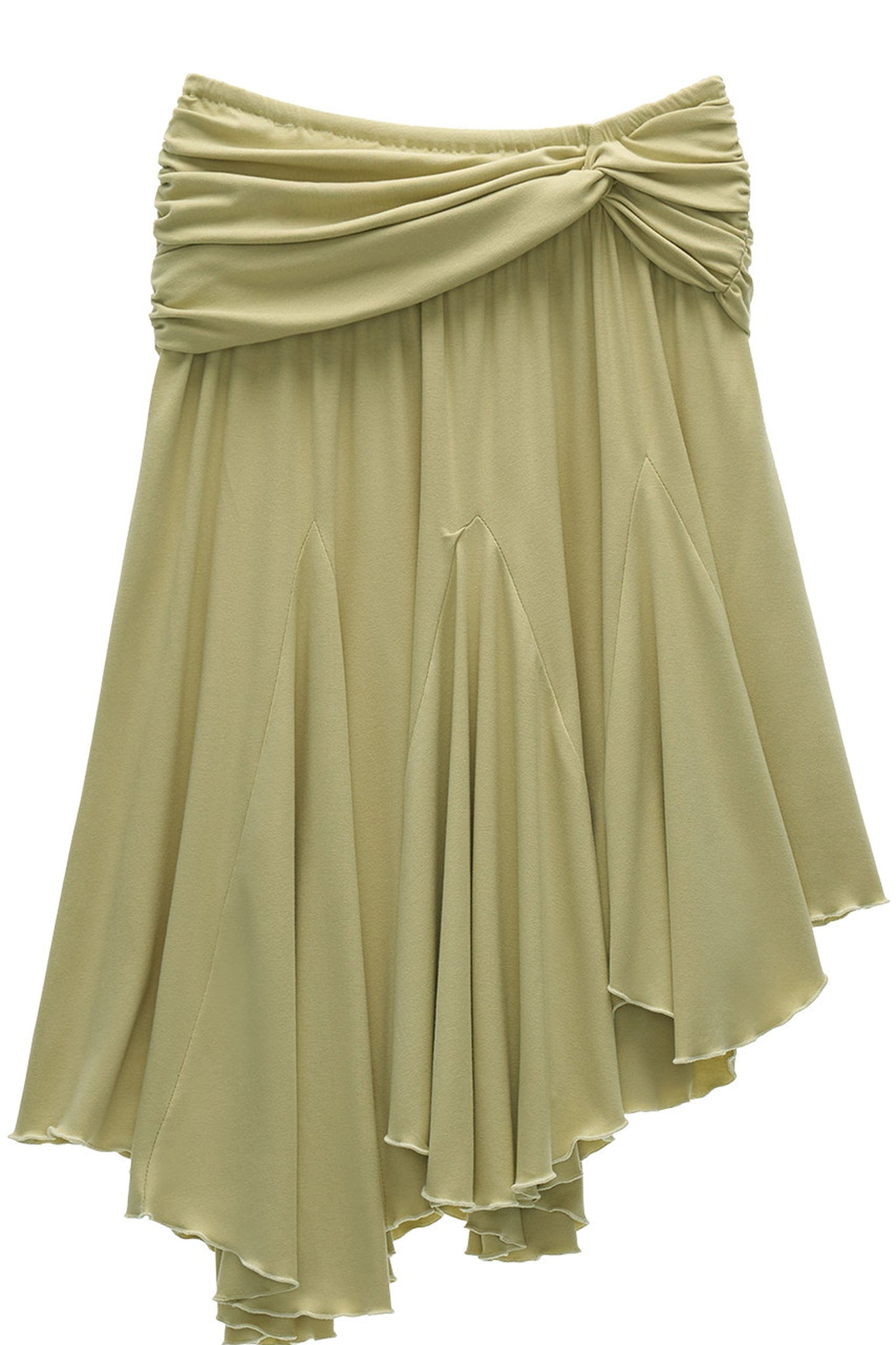 Sunshine Drapey A-Line Skirt