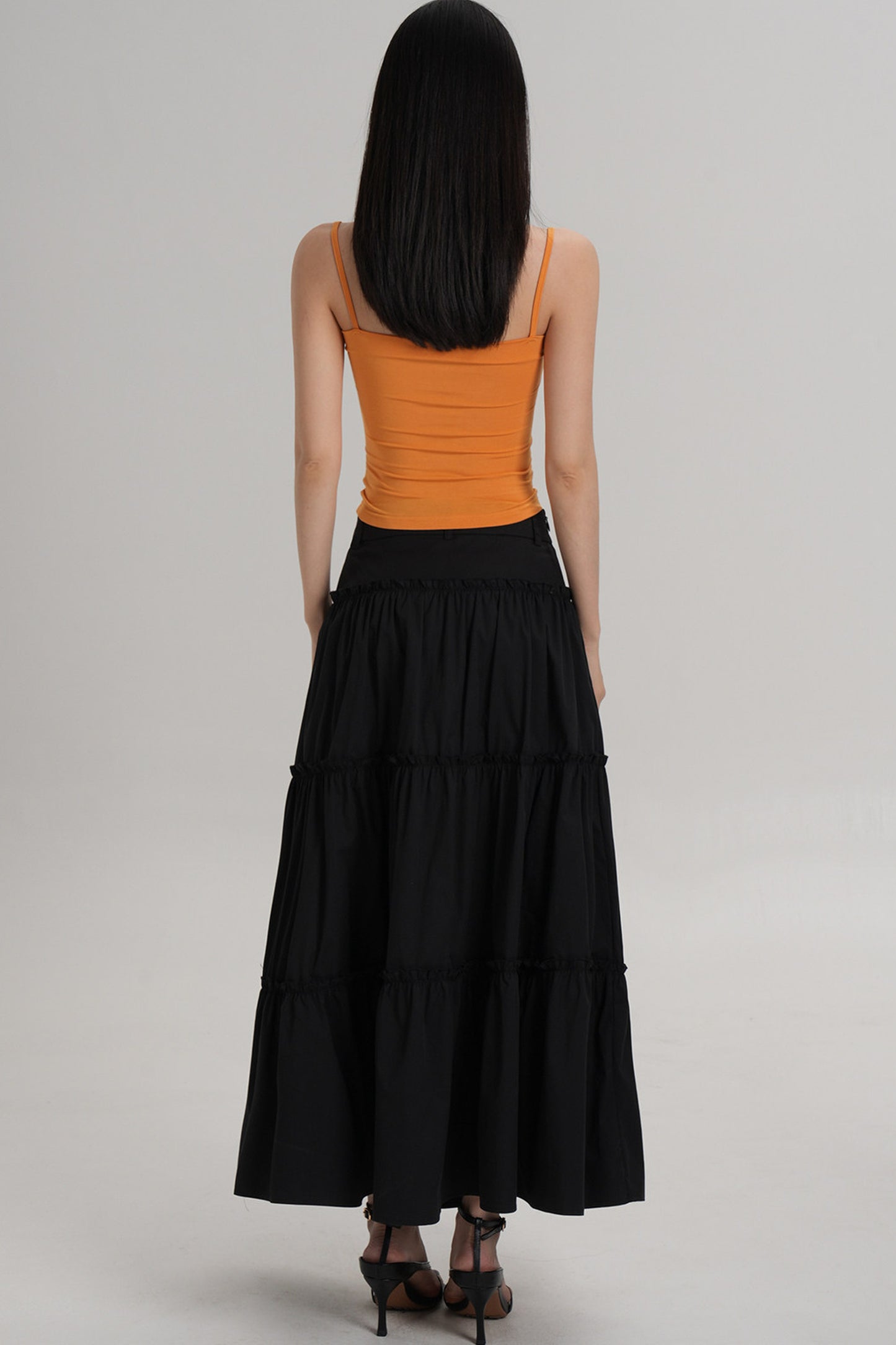 Elegant Pleated Camisole Top