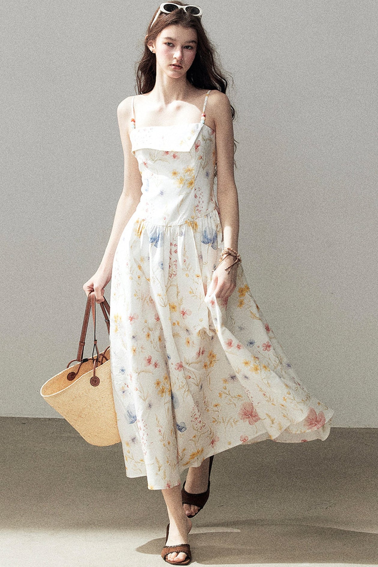 Unfinished Bloom Floral Dress