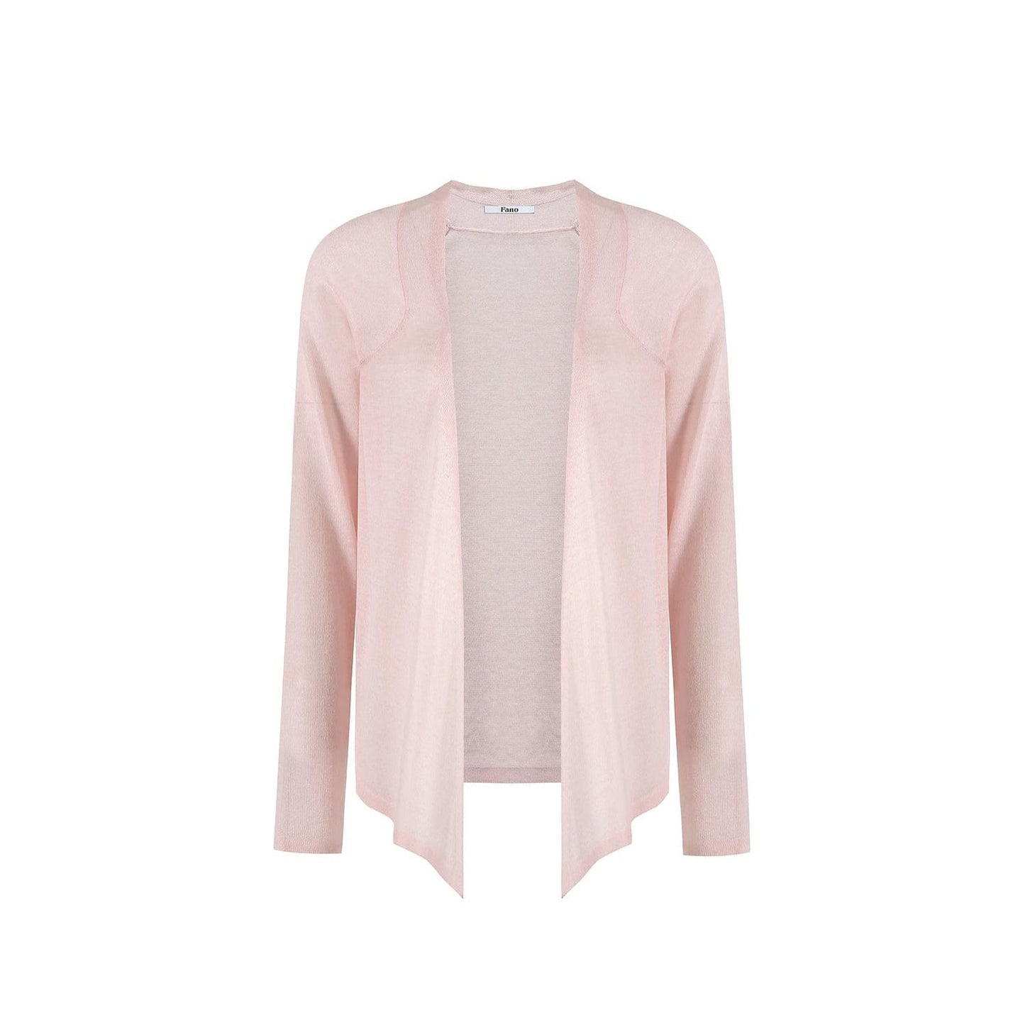 Completo a maglia dalla vestibilità rilassata con cardigan smanicato e gonna