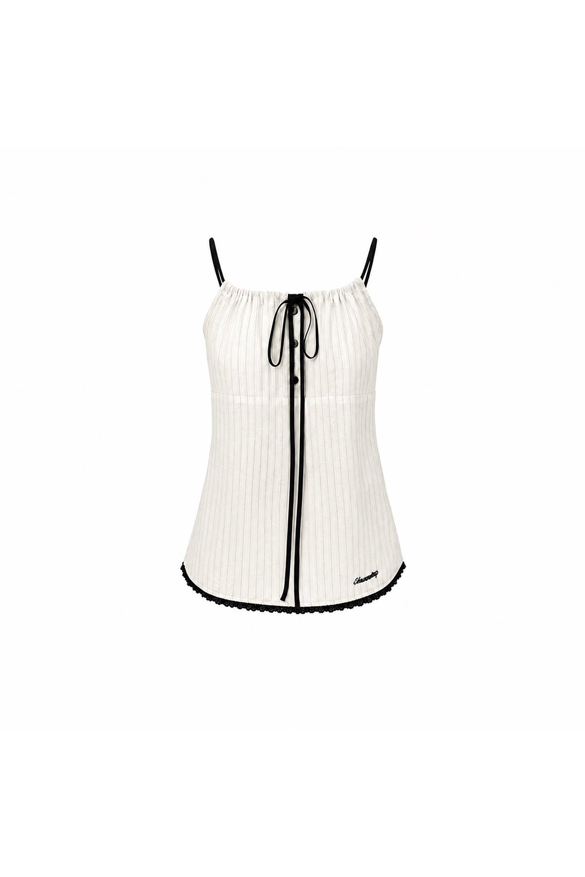 Completo con cardigan sottile a maglia, canotta, pantaloni e gonna
