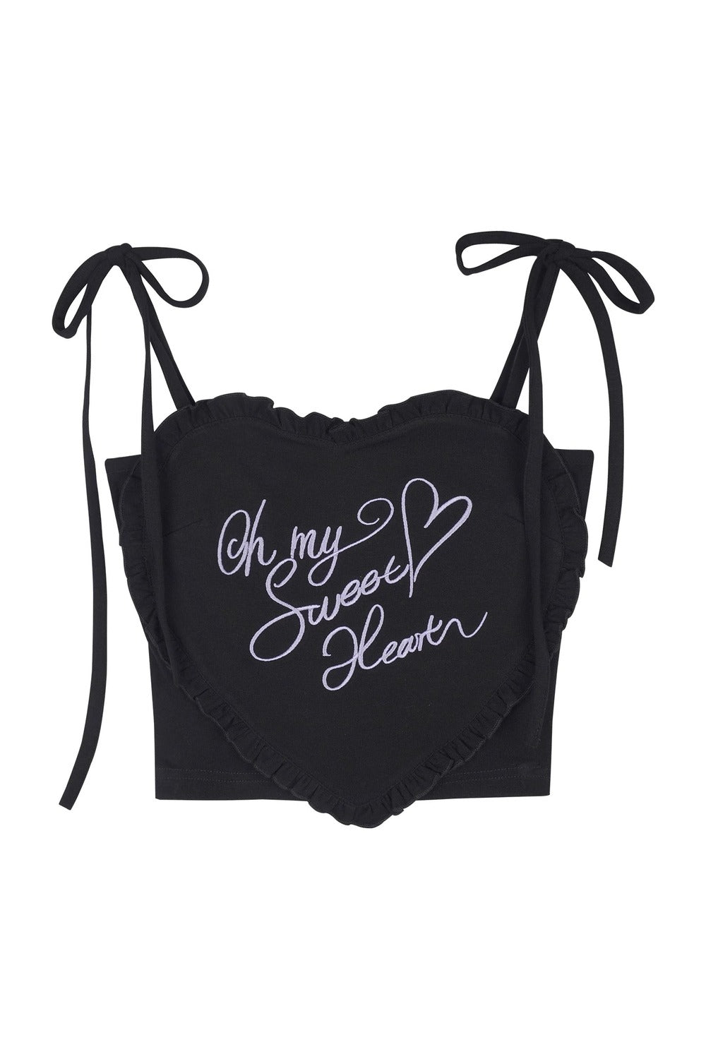 Sweet Cool 3D Heart Camisole Set-Up