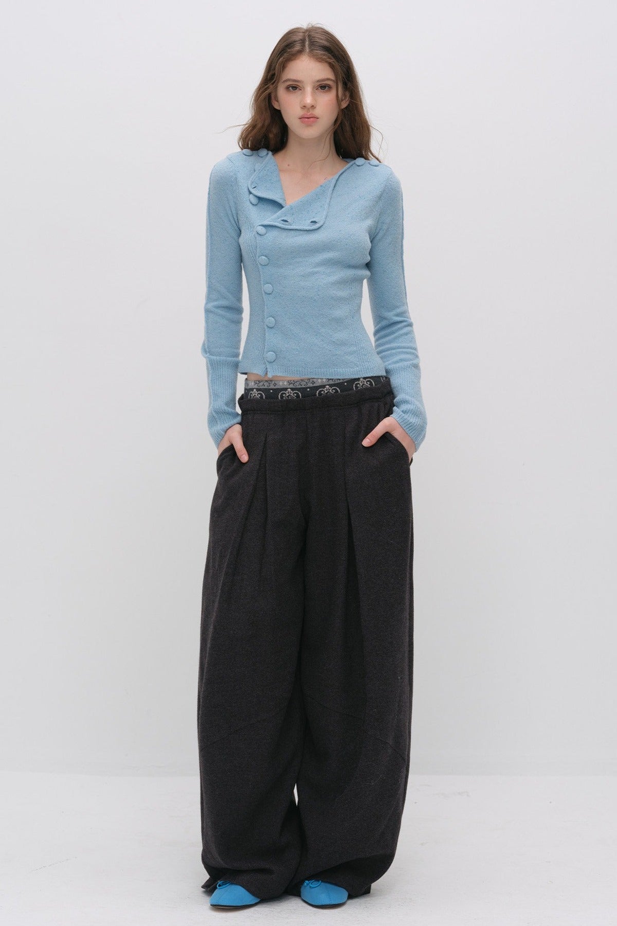 Merino Wool Knit Cardigan