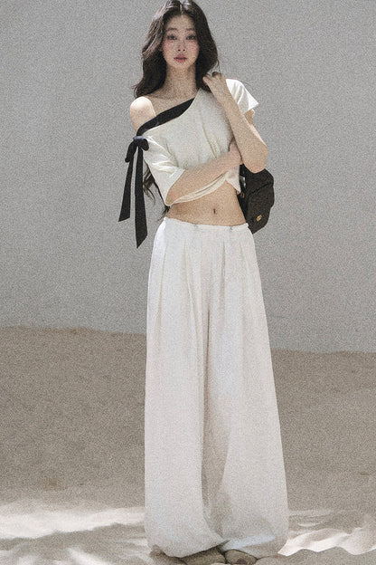 Moonlit Asymmetrical Twist Top